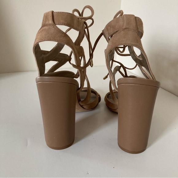 Sam Edelman Tan Strappy Heeled Sandals size 8 - Picture 8 of 8